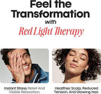 Rechargeable Electric Scalp Massager for Head, Hair Growth, Stress Relief(in colours red, white, pink, green, blue)