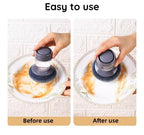 Premium Soap Dispensing Palm Brush for Dishwashing Kitchen