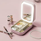 Vanity Box with LED Mirror