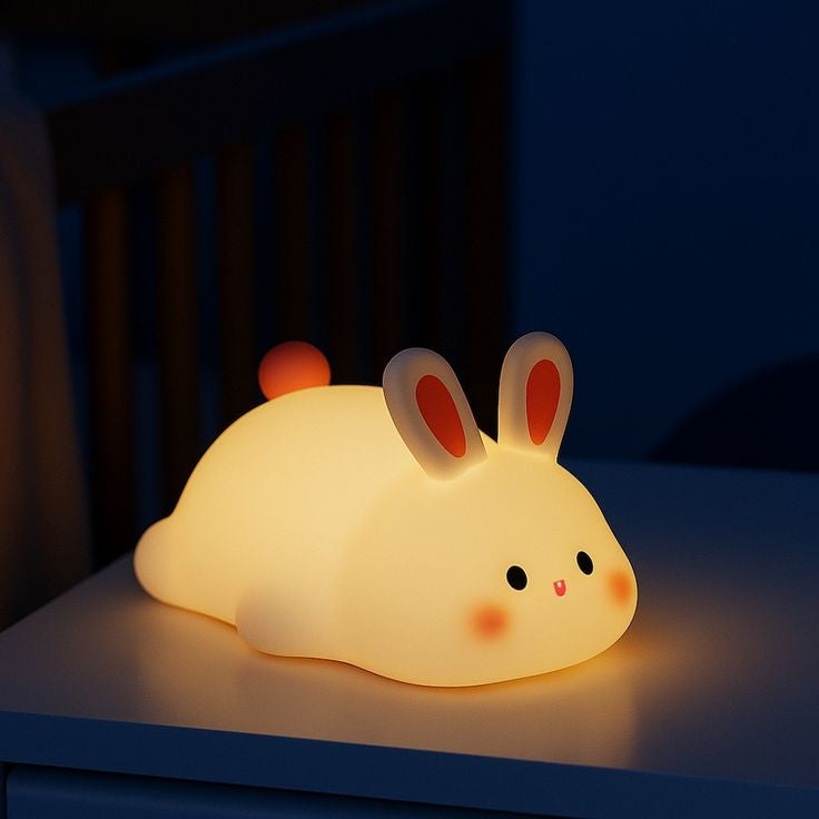 Flat Bunny Night Light